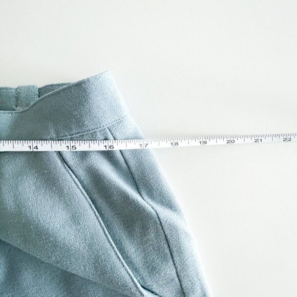 Jones New York Wool Trousers Pleated Pale Blue Lined Women's 16 Pants - Picture 8 of 13